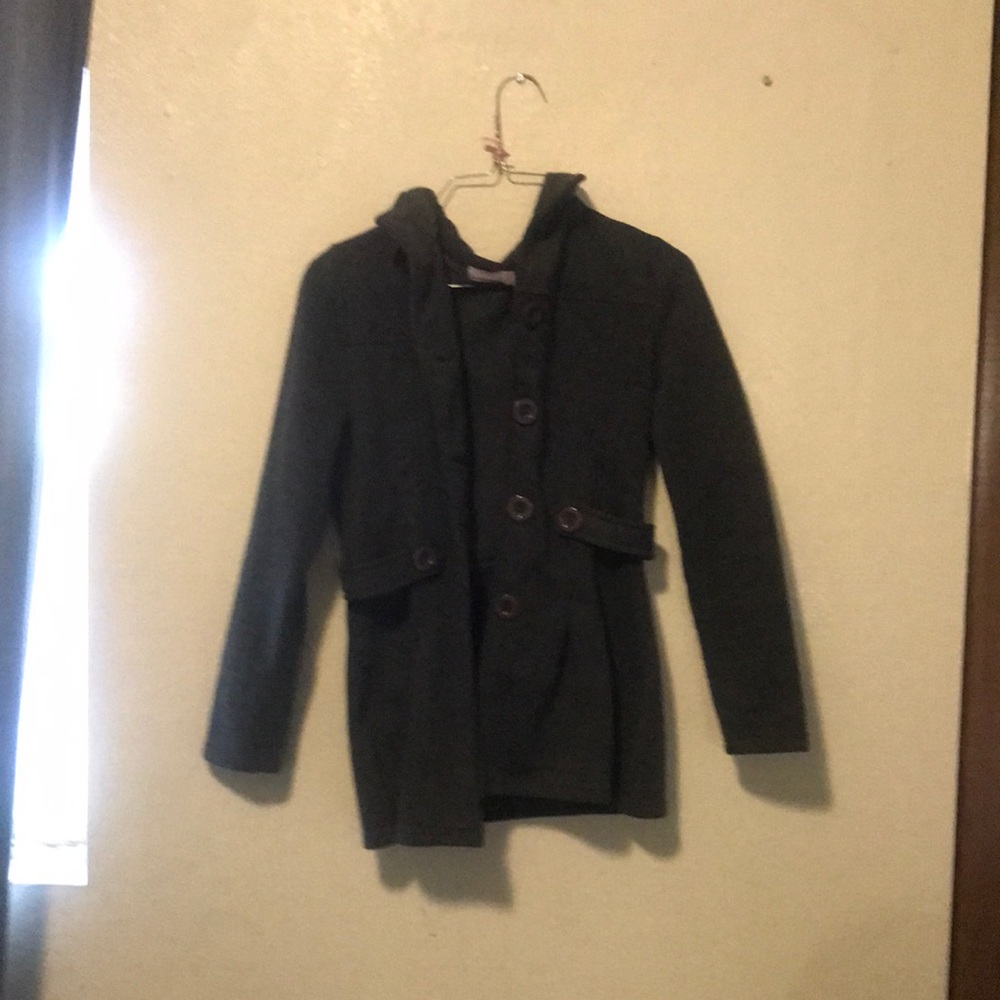 Grey coat